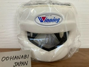 Winning Boxing Head gear FG-5000 Full Face Type Red/Black/Blue/White M/L Japan - Picture 1 of 53