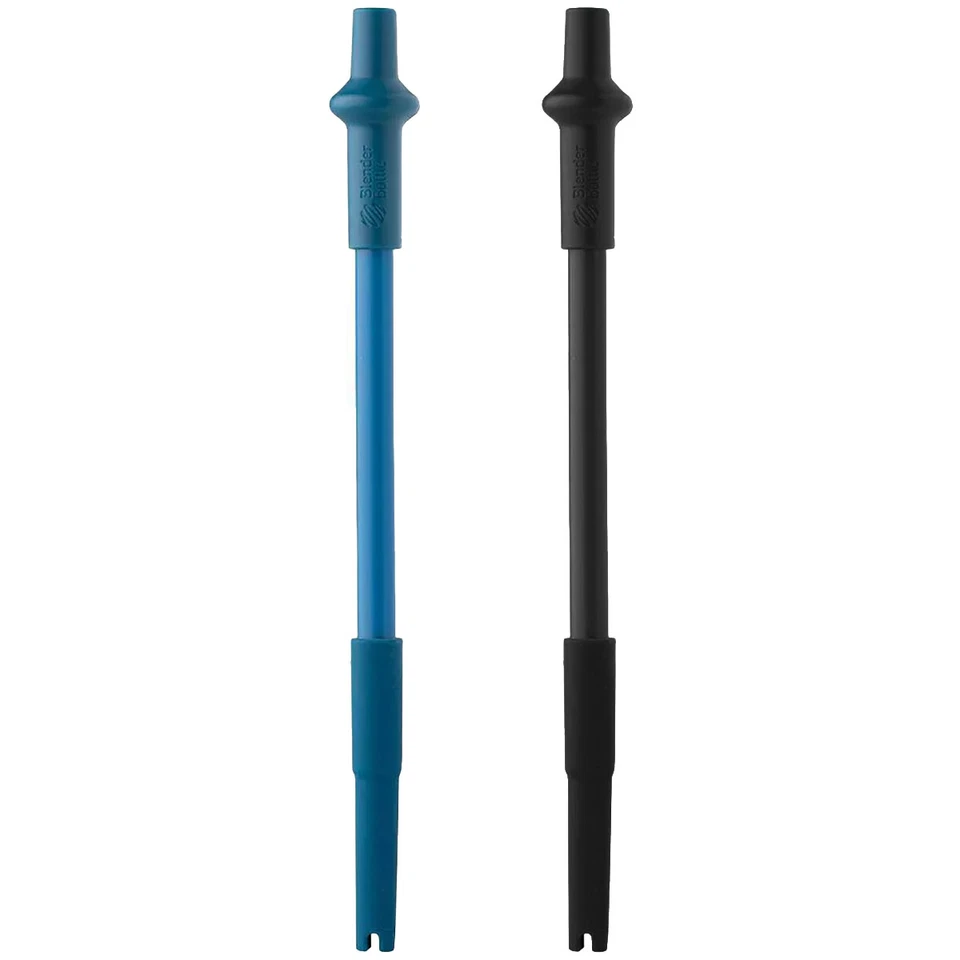 Batidora Botella Agitador Mezclador Taza Reutilizable Silicona Pajita Foto 1 de 1