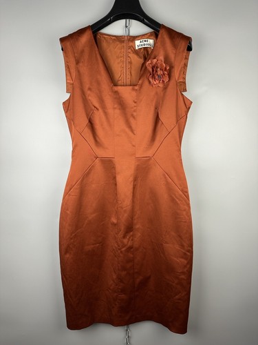 Abito canotta casual da donna Acne Studios cotone senza maniche taglia L