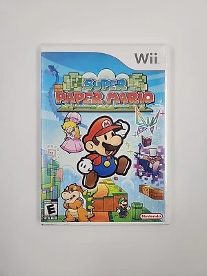 Super Paper Mario Nintendo Wii Complete CIB - Image 1 of 4