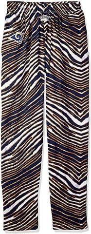 Los Angeles Rams NFL Zubaz Men's Lounge Pants Cover
