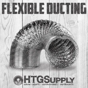 6 inch x 25 ft Flexible DUCTING hose exhaust fan Aluminum Air Foot Ventilation - Picture 1 of 1