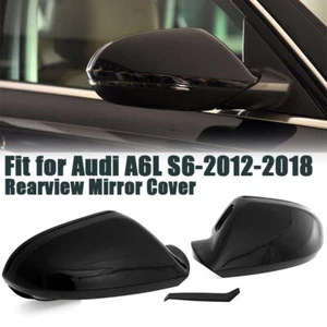 Cubierta de espejo retrovisor con asistencia de carril 2 piezas para Audi A6 C7 C7.5 RS6 S6 4G 2012-18 - Imagen 1 de 11