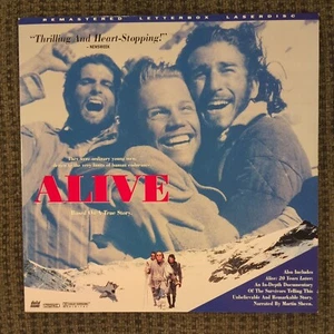 Laserdisc - Alive W/ Alive: 20 Years Later. Remastered AC-3 Version. Ethan Hawke - Picture 1 of 2