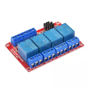 1/2/4 Channel Relay Board Relay Module with Optocoupler Isolation High Low DC12V - Picture 1 of 19