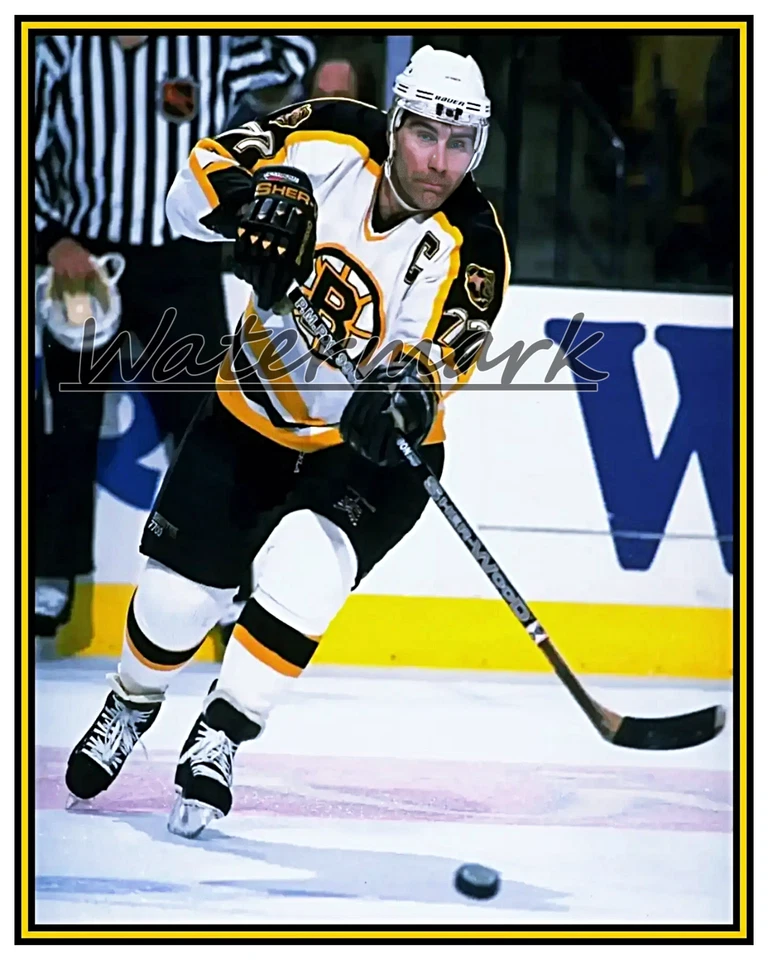 NHL Boston Bruins Raymond Ray Bourque Game Action Color 8 X 10 Photo Picture - Image 1 of 1