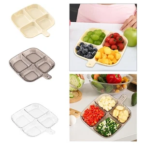 Divided Serving Dishes Hot Pot Seasoning Plate Candy Bowl Organization Veggie - Picture 1 of 20