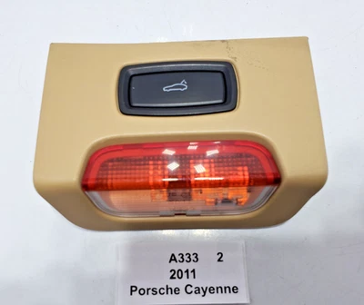 ✅ 11-18 OEM Porsche Cayenne 958 puerta trasera maletero interruptor de liberación con luz Foto 1 de 4