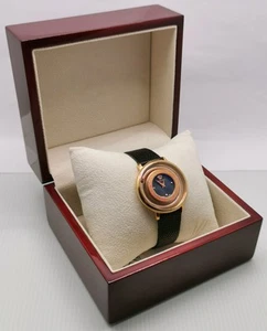 Vtg Versace FHQ Venus Rose Gold Sapphire Crystal Swiss Made 39mm Ladies Watch - Picture 1 of 20