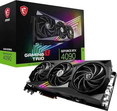 FAULTY MSI GeForce RTX 4080/4090 GAMING X TRIO 24G Graphics Card Tri Frozr 3  - Immagine 1 di 4