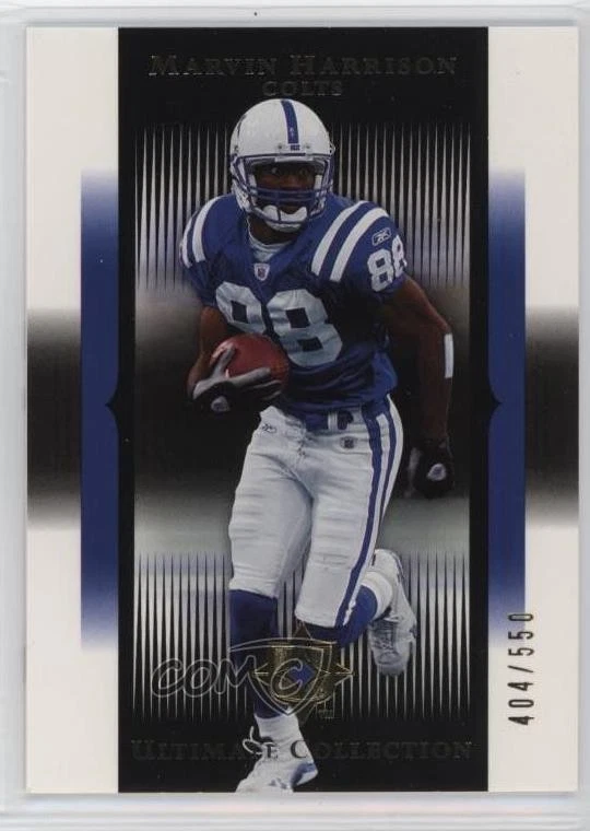 2005 Ultimate Collection /550 Marvin Harrison #42 HOF - Image 1 of 2