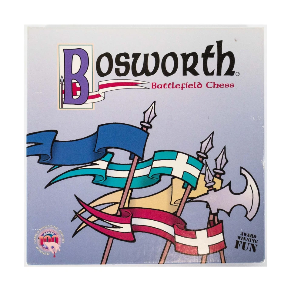 Bosworth Premier Edition 1998 "out of The Box" Board Game Chess in