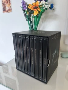 Harry Potter Dark Arts Steelbook Collection 4k Blue Ray + Horcrux Pins - Foto 1 di 15