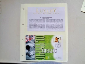 OLYMPIADE und PARALYMPICS. 1996--ERSTTAGSBRIEF - Bild 1 von 21