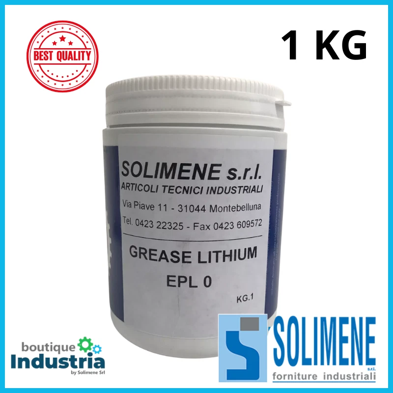 ✅Grasso Lubrificante Litio per Cuscinetti EPL 0 Estrema Pressione Antiusura 1KG✅ - Immagine 1 di 1