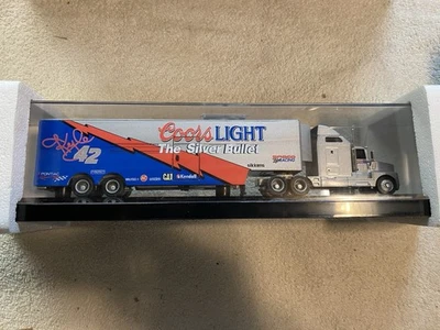Kyle Petty 1/64Action Coors Light Silver Bullet Transporter In Display Case - Image 1 of 4