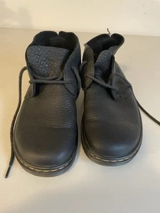Dr. Martens Ember schwarz Leder Chukka Herren 7 Damen 8 Stiefeletten BESCHREIBUNG LESEN - Bild 1 von 12