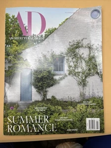 AD Magazine Architectural digest July / August 2025 Summer Romance Belgian Charm - Bild 1 von 4