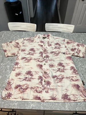 Vans L Men’s Triple Crown Of Surfing North Shore Hawaii Shirt SS Button Up - Image 1 of 4