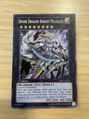 Divine Dragon Knight Felgrand SHSP-EN056 Shadow Specters 1st Edition LP YUGIOH - Image 1 of 4