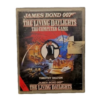 MSX 64k The Computer Game JAMES BOND 007 THE LIVING DAYLIGHTS Timothy Dalton - Immagine 1 di 4
