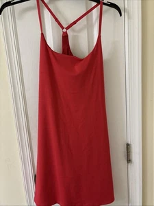 Vestido de Ejercicio Rojo OUTDOOR VOICES Talla XL Pantalones Cortos Adjunto con Bolsillos - Imagen 1 de 11