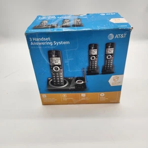 AT&T CL82319 DECT 6.0 3-Handset Cordless Phone Answer system - Picture 1 of 10