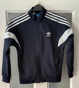 Adidas Blue Zip Sports Top. Kids Age 10-11. Great Condition. - Picture 1 of 8