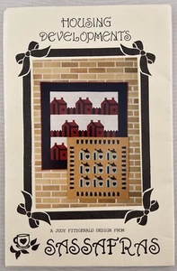 Patrón de edredón "Desarrollos de vivienda", un diseño de Judy Fitzgerald de Sassafras - Imagen 1 de 2