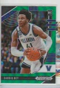 TARJETA DE NOVATO VERDE SADDIQ BEY 20-21 PANINI PRIZM DRAFT PICKS - AGARRA LA TUYA AHORA MISMO - Imagen 1 de 12