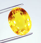 Loose Certified Gemstone Natural Yellow Citrine 8 10 Ct Unheated Aa And Quality W10
