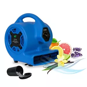 XPOWER P-150N 500 CFM,Low 1.2 Amps Mini Scented Air Mover Dryer Fan w/ Ionizer - Picture 1 of 9