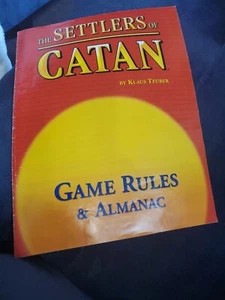 Settlers Of Catan Board Game Rules & Almanac Only - Picture 1 of 5
