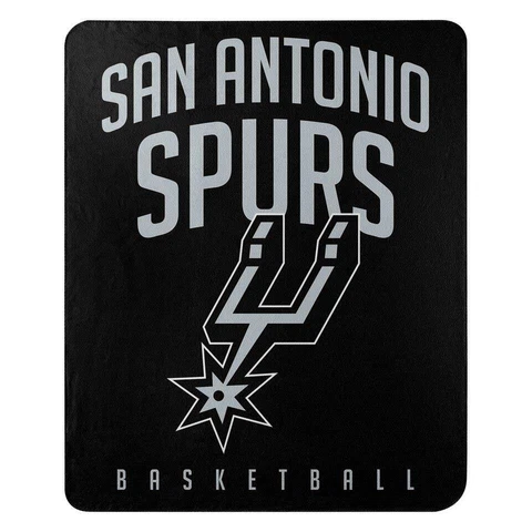 San Antonio Spurs 50x60 Fleece Lay Up Design Blanket [NEW] NBA Throw Plush Cover