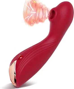Rose Sucking Vibrator Clit Sucker Dildo Women G-Spot Massager Sex Toy for Women - Picture 1 of 5