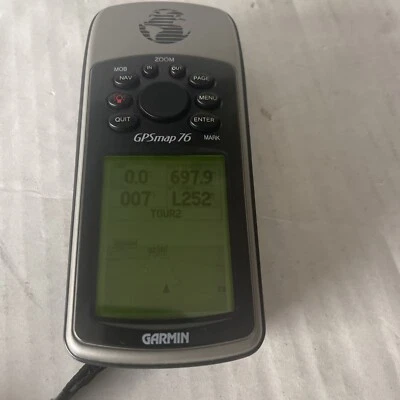 Garmin GPSMAP 76 GPS Navigator Handheld  Receiver Tested - Image 1 of 4