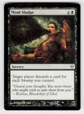Zendikar #102 Mind Sludge Non-Foil - Image 1 of 2