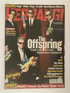 Kerrang Magazine Issue 761 The Offspring Marilyn Manson Public Enemy - Picture 1 of 1