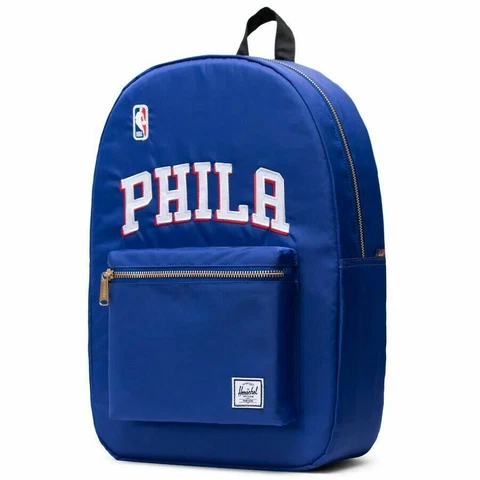 Philadelphia 76ers Herschel Supply Co. Settlement Satin Backpack New Cover