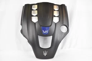 2014-2017 MASERATI GHIBLI S Q4 V6 3L ENGINE MOTOR INTAKE COVER ACCESS TRIM GUARD - Picture 1 of 24