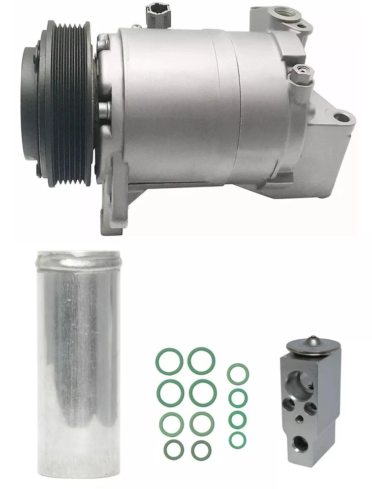 Kit de compresor de aire acondicionado remanufacturado RYC E060 para Nissan Quest 3,5 L 2006 sin parte trasera Foto 1 de 4