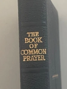 Book of Common Prayer 1953 blau Marokko Leder vergoldet Seitenenden - sehr elegant! - Bild 1 von 13
