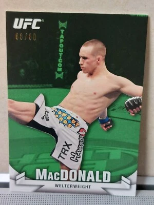 Rory MacDonald #91 2013 Topps UFC Knockout Green #68/88 - Image 1 of 2