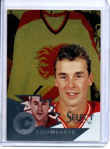 1994-95 SELECT JOE NIEUWENDYK CERTIFIED GOLD