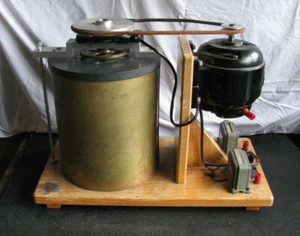 '30s JOULES MECHANICAL EQUIVALENT of HEAT APPARATUS Calorimeter GAERTNER-ANTIQUE - Picture 1 of 9