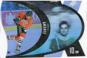 1997-98 SPx Chicago Blackhawks Hockey Card #8 Tony Amonte