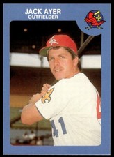 1986 Louisville Redbirds Jack Ayer Louisville Redbirds #4