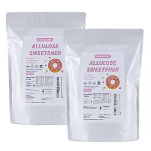 Edulcorante de alulosa en polvo Luckycare 4 libras puro 0 calorías edulcorante ceto natural - Imagen 1 de 8