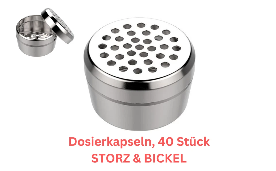 STORZ & BICKEL Dosierkapseln für Mighty Crafty Volcano und Plenty Vaporizer 40 Stück