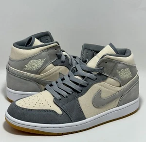 Nike Air Jordan 1 Mid SE ""Kokosmilch Partikelgrau"" Herren Sneaker DN4281-100 - Bild 1 von 4